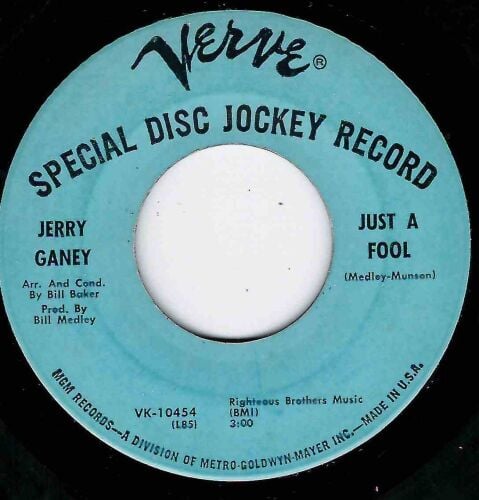 JERRY GANEY - JUST A FOOL