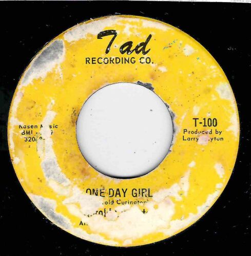 HAROLD CURINGTON - ONE DAY GIRL