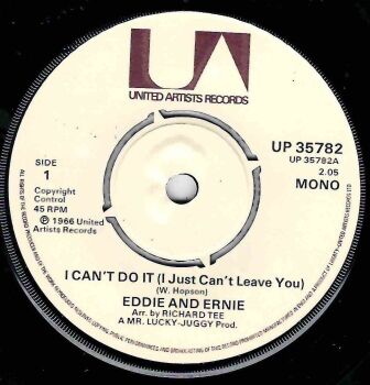 EDDIE AND ERNIE - I CAN'T DO IT