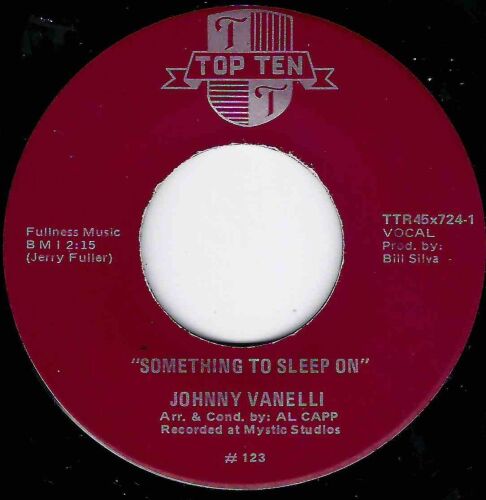 JOHNNY VANELLI - SOMETHING TO SLEEP ON