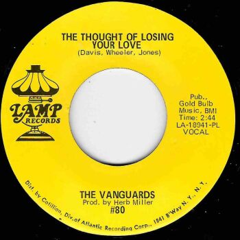 VANGUARDS - THE THOUGHT OF LOSING YOUR LOVE