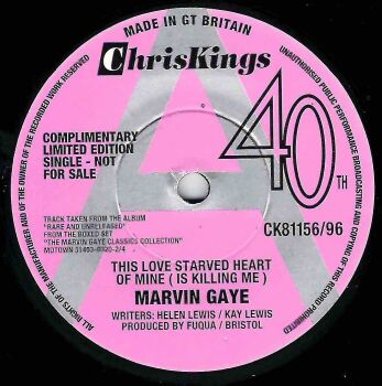 MARVIN GAYE - THIS LOVE STARVED HEART OF MINE (IS KILLING ME)