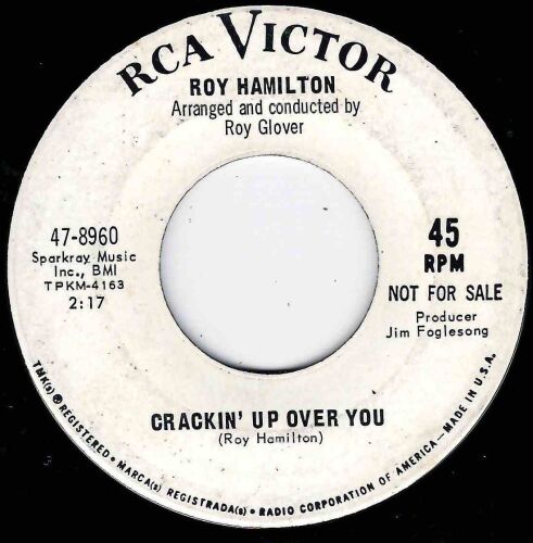 ROY HAMILTON - CRACKIN' UP OVER YOU