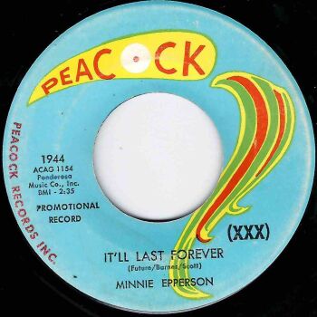 MINNIE EPPERSON - NOTHING BUT THE FACTS / IT'LL LAST FOREVER