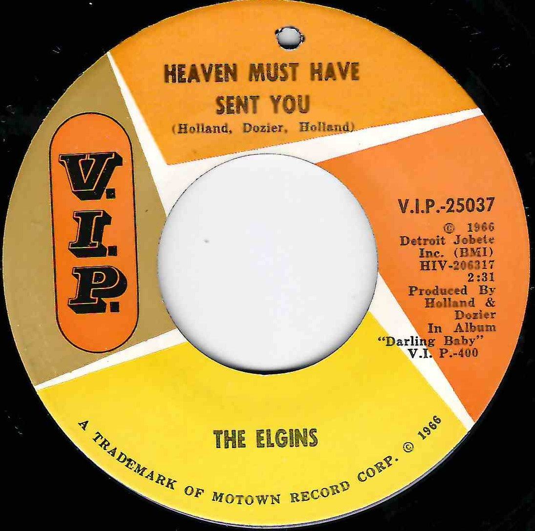 ELGINS - HEAVEN MUST HAVE SENT YOU