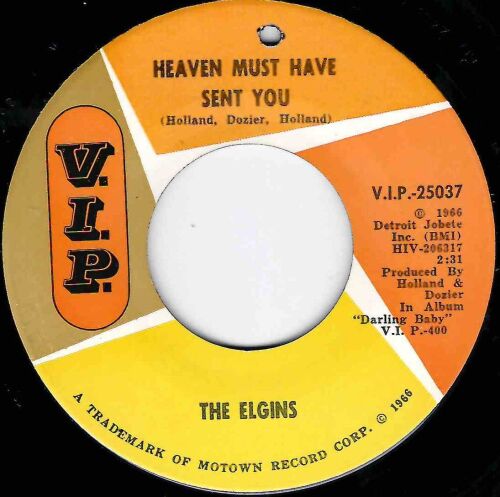 ELGINS - HEAVEN MUST HAVE SENT YOU