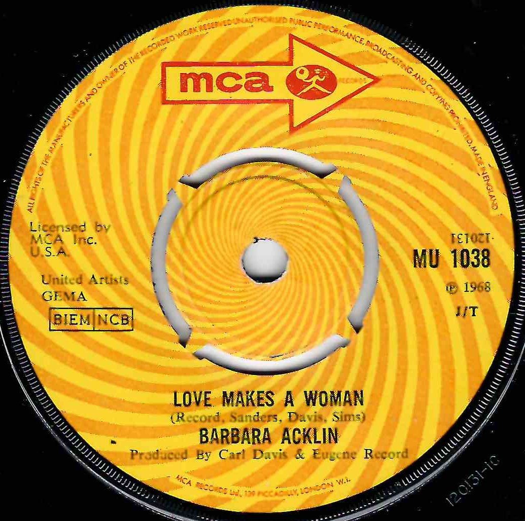 BARBARA ACKLIN - LOVE MAKES A WOMAN