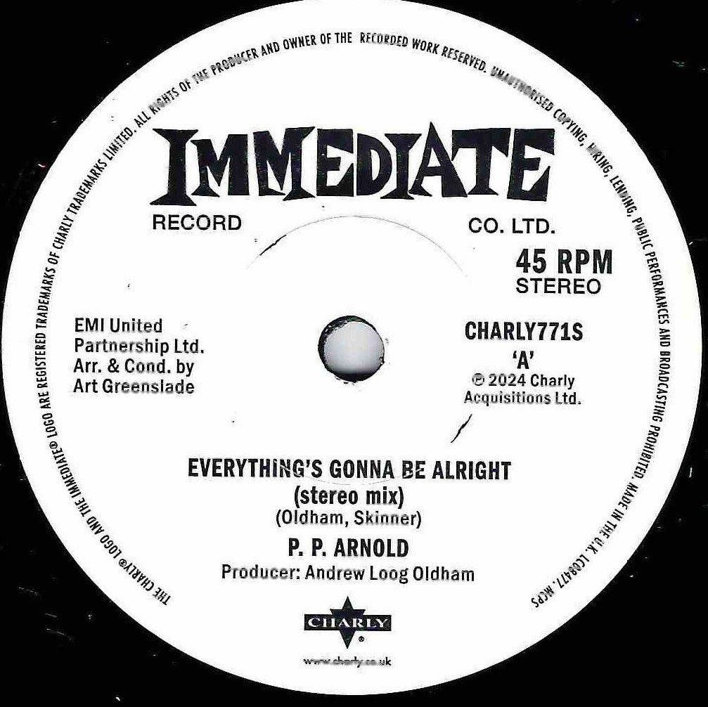 P.P. ARNOLD - EVERYTHING'S GONNA BE ALRIGHT