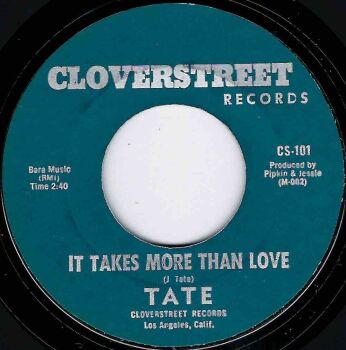 TATE - IT TAKES MORE THAN LOVE