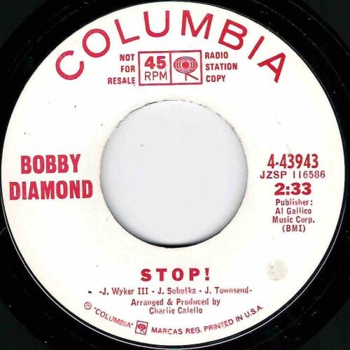 BOBBY DIAMOND - STOP!