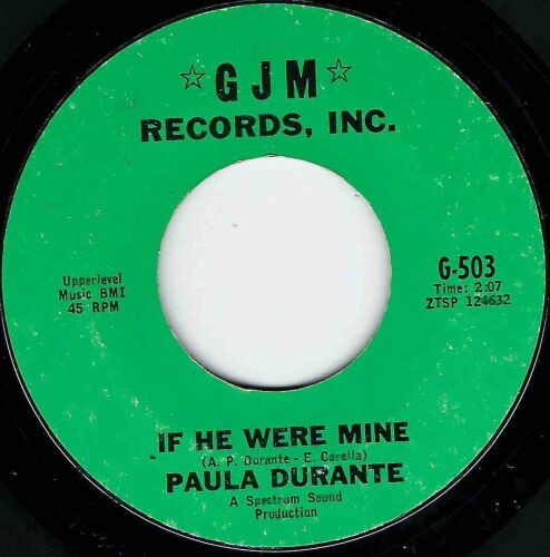 PAULA DURANTE - IF HE WERE MINE