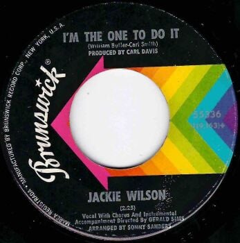 JACKIE WILSON - I'M THE ONE TO DO IT / HIGHER AND HIGHER