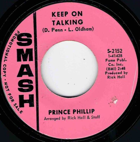 PRINCE PHILLIP - KEEP OM TALKING / LOVE IS AWONDERFUL THING