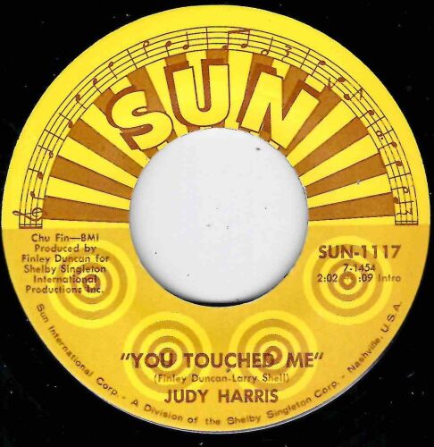 JUDY HARRIS - YOU TOUCHED ME