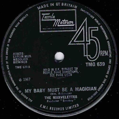 MARVELETTES - MY BABY MUST BE A MAGICIAN