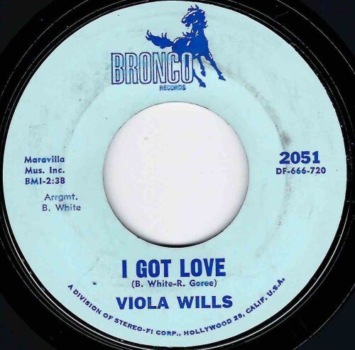 VIOLA WILLS - I GOT LOVE