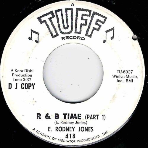 E. RODNEY JONES - R & B TIME (PART 1 & PART2)