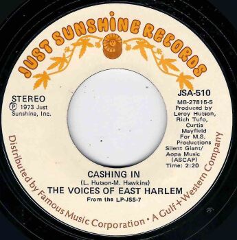 VOICES OF EAST HARLEM - CASHING IN