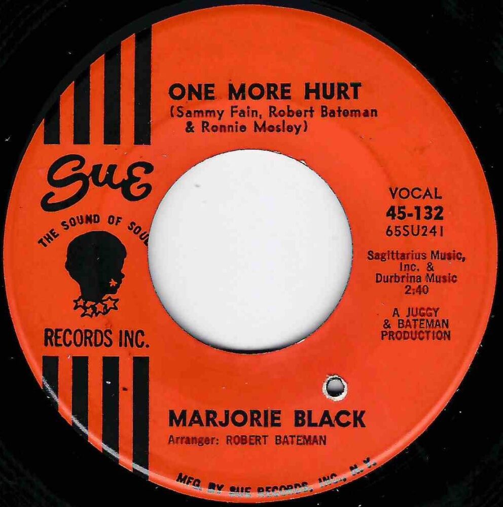 MARJORIE BLACK - ONE MORE HURT