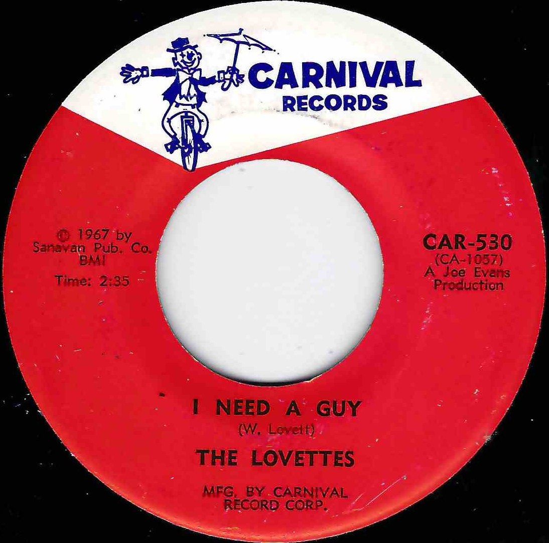 LOVETTES - I NEED A GUY