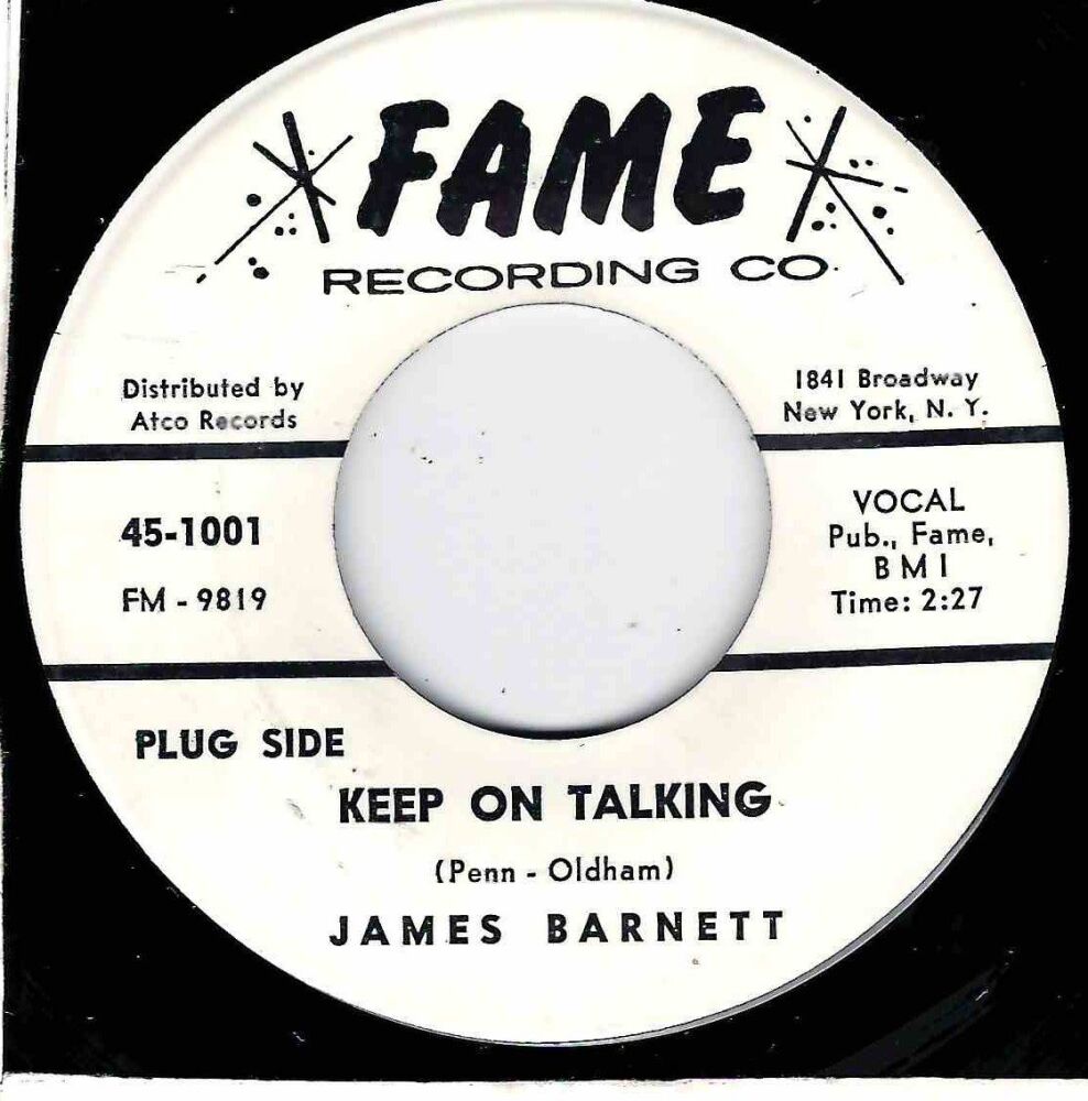 JAMES BARNETT KEEP ON TALKING