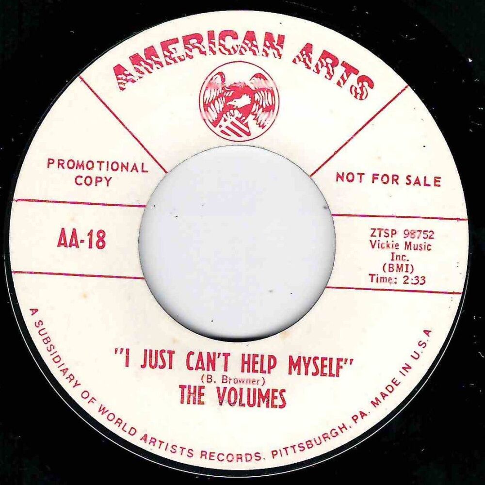 VOLUMES - I JUST CAN'T HELP MYSELF