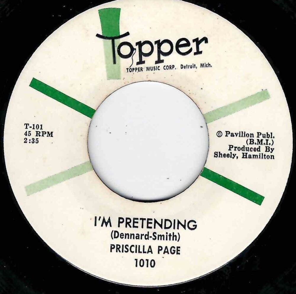 PRISCILLA  PAGE - I'M PRETENDING