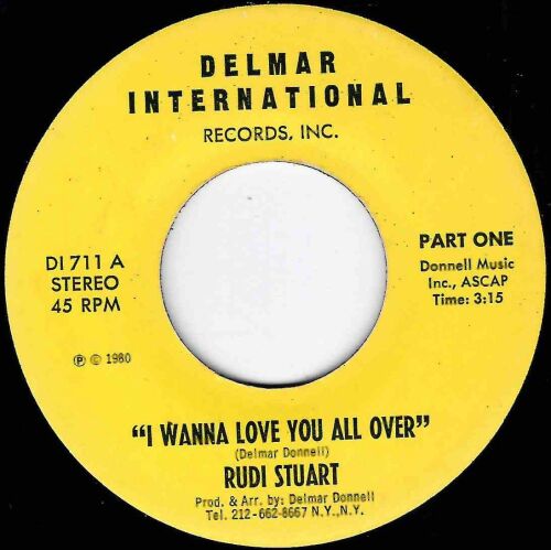 RUDI STUART - I WANNA LOVE YOU ALL OVER