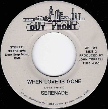 SERENADE - WHEN LOVE IS GONE