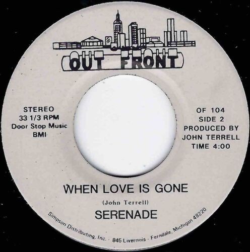 SERENADE - WHEN LOVE IS GONE