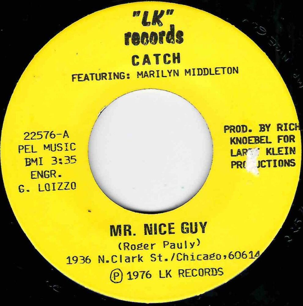 CATCH - MR NICE GUY
