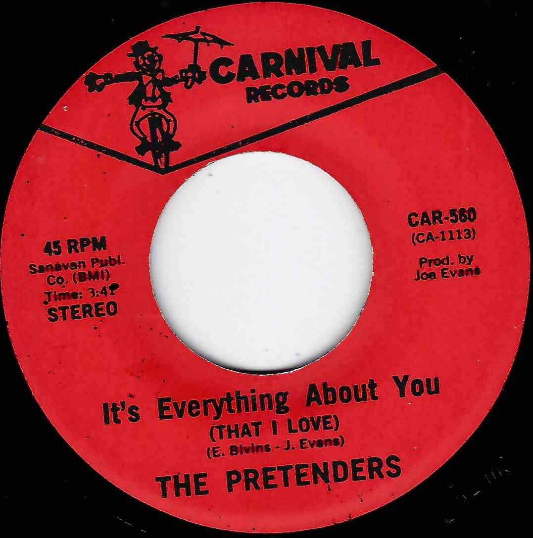 PRETENDERS - IT'S EVERYTHING ABOUT YOU/I CALL IT LOVE