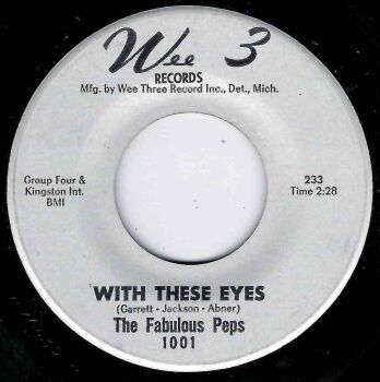 FABULOUS PEPS - WITH THESE EYES
