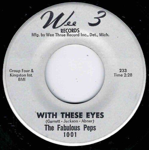 FABULOUS PEPS - WITH THESE EYES