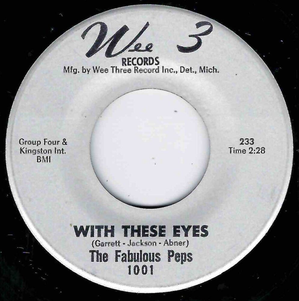 FABULOUS PEPS - WITH THESE EYES