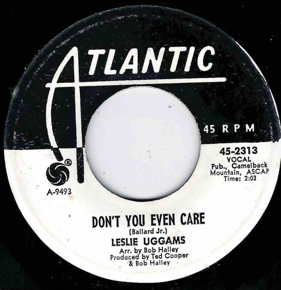 LESLIE UGGAMS - DON'T YOU EVEN CARE