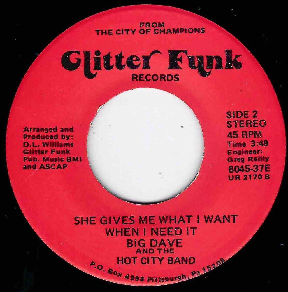 BIG DAVE SHE GIVES ME WHAT I WANT