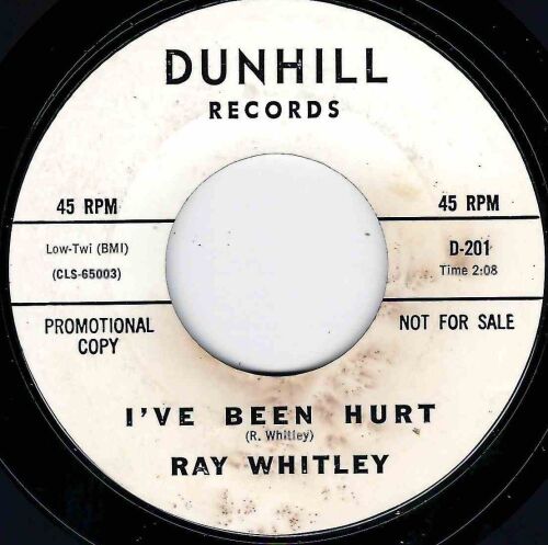 RAY WHITLEY - I'VE BEEN HURT