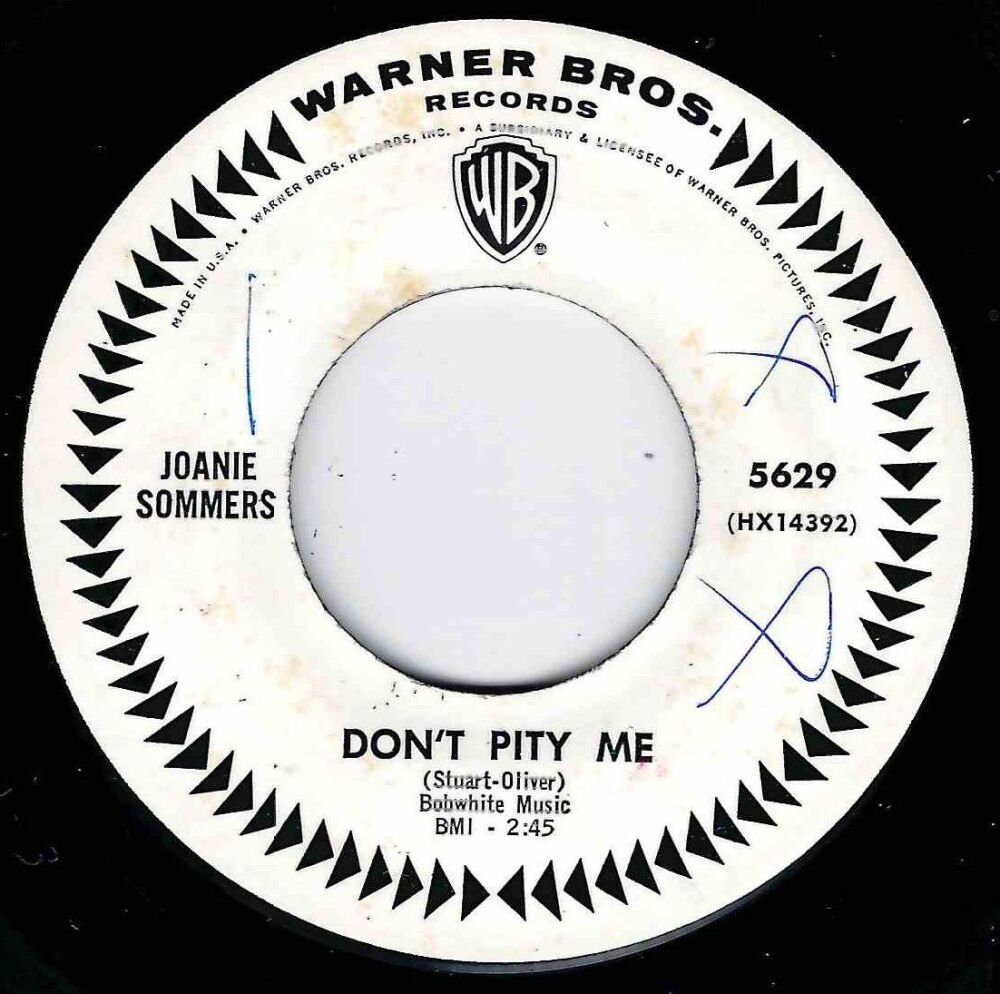 JOANIE SOMMERS - DON'T PITY ME