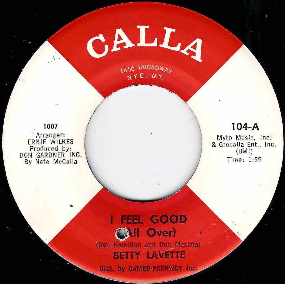 BETTY LAVETTE - I FEEL GOOD / ONLY YOUR LOVE CAN SAVE ME