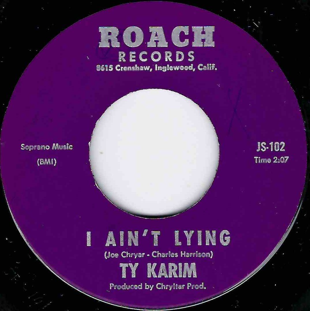 TY KARIM - I AIN'T LYING / ONLY A FOOL