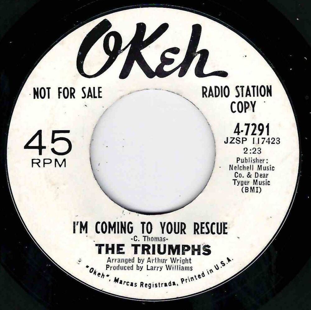 TRIUMPHS - I'M COMING TO YOUR RESCUE