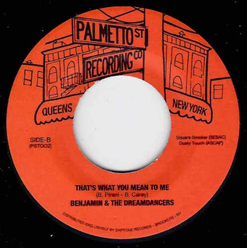 BENJAMIN & THE DREAMDANCERS - THAT'S WHAT YOU MEAN TO ME