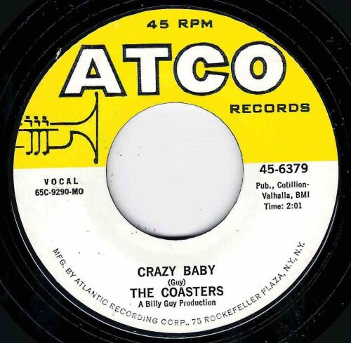 COASTERS - CRAZY BABY