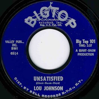 LOU JOHNSON - UNSATISFIED