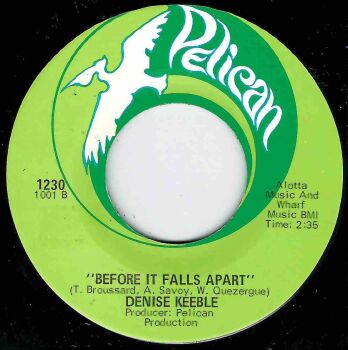 DENISE KEEBLE - BEFORE IT FALLS APART / CHAIN ON MY THING