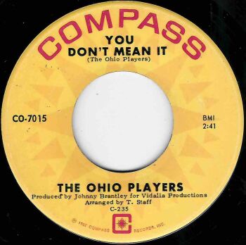 OHIO PLAYERS - YOU DON'T MEAN IT