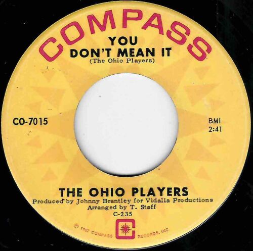 OHIO PLAYERS - YOU DON'T MEAN IT