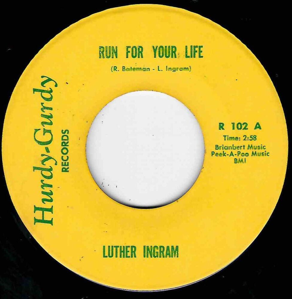 LUTHER INGRAM - RUN FOR YOUR LIFE