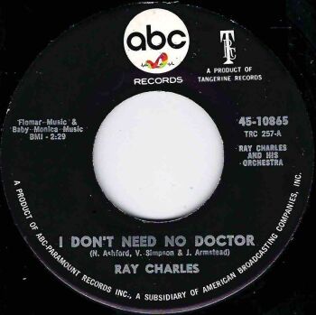 RAY CHARLES - I DON'T NEED NO DOCTOR